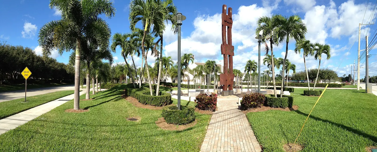 9/11 Memorial Plaza in Palm Beach Gardens, Florida